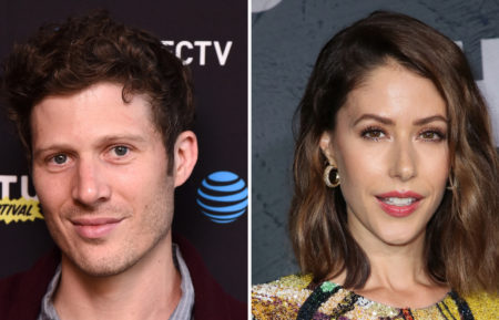 Zach Gilford and Amanda Crew