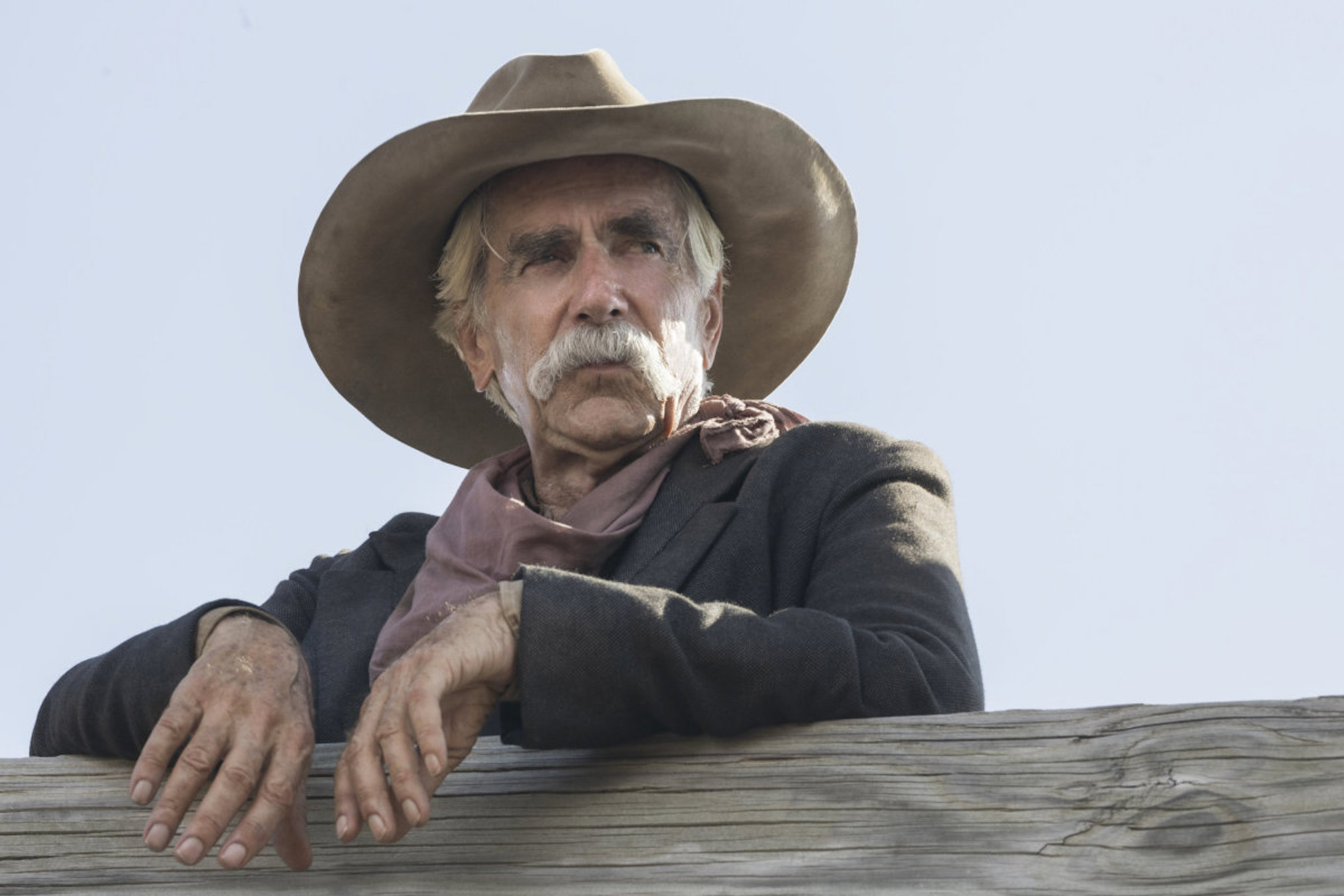 Sam Elliott as Shea in 1883