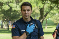 Ryan Guzman as Eddie Diaz in 9-1-1 - 'Peer Pressure'