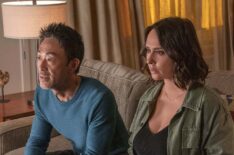 Kenneth Choi and Jennifer Love Hewitt in 9-1-1