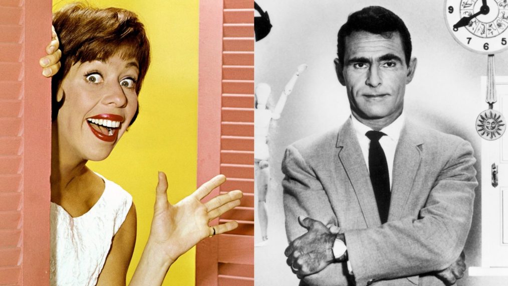 'The Carol Burnett Show,' Carol Burnett, 'The Twilight Zone,' Rod Serling