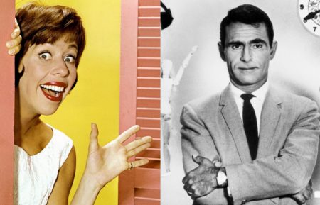 'The Carol Burnett Show,' Carol Burnett, 'The Twilight Zone,' Rod Serling