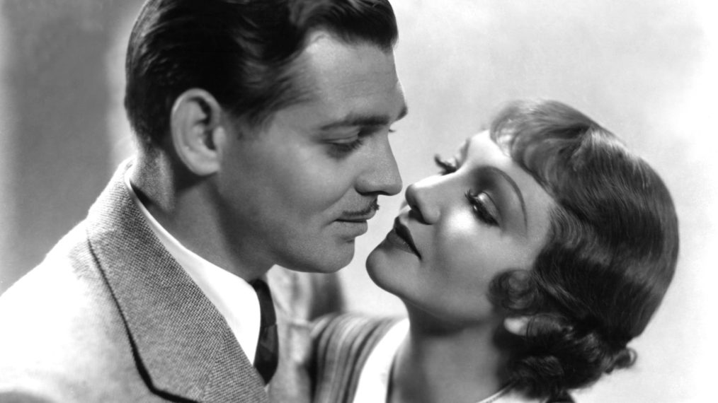 Sucedió una noche - Clark Gable y Claudette Colbert