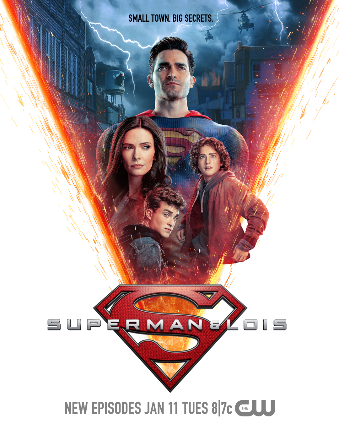 Superman & Lois - Tyler Hoechlin + Elizabeth Tulloch + Alex Garfin + Jordan Elsass