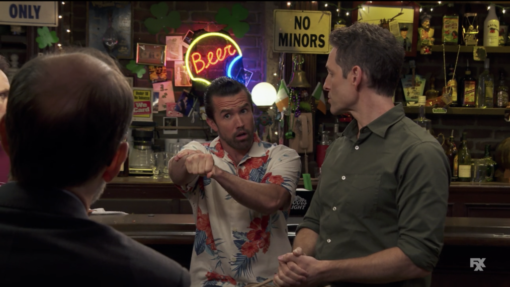 Rob McElhenney as Mac in It's Always Sunny in Philadelphia