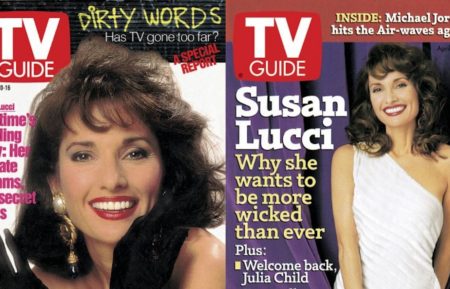 Susan Lucci, TV Guide Magazine Covers, November 10, 1990, & April 22, 1995