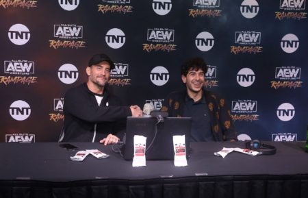 Tony Khan with CM Punk