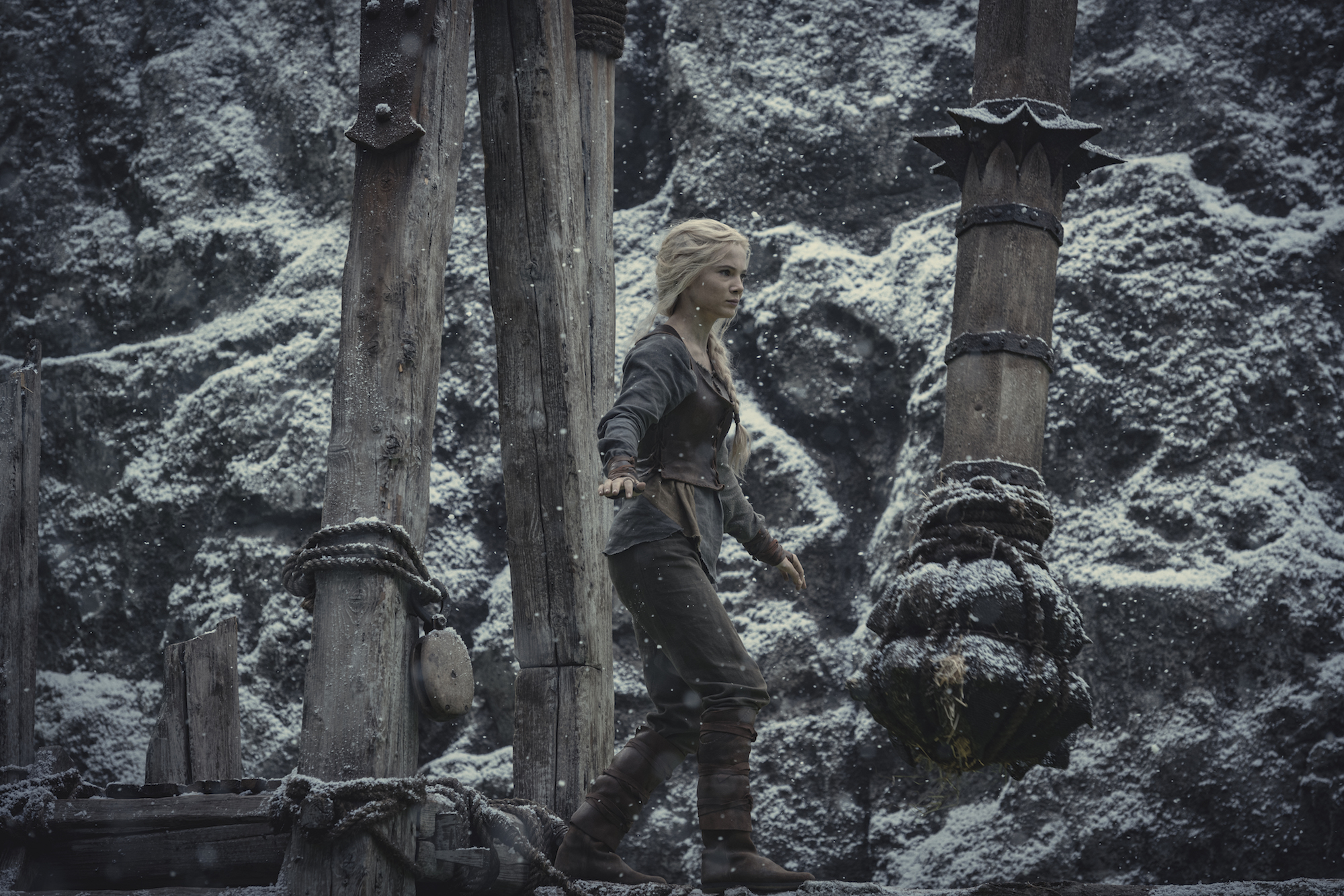 Freya Allan, Ciri Training, the Witcher Season 2
