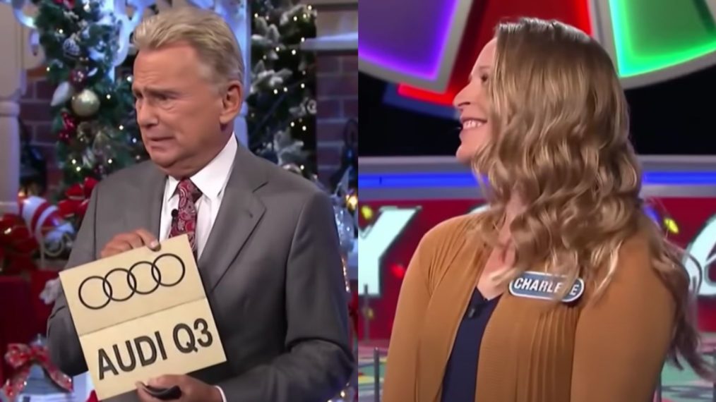 'Wheel of Fortune,' Contestant Charlene Rubush, Host Pat Sajak, December 21, 2021 Episode