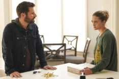 James Roday Rodriguez as Gary, Lizzy Greene as Sophie in A Million Little Things