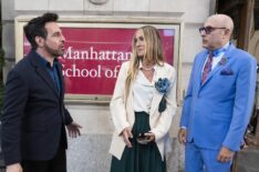 And Just Like That... Mario Cantone, Sarah Jessica Parker, and Willie Garson