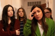 Better Things Season 5 cast - Mikey Madison, Olivia Edward, Pamela Adlon, Hannah Riley