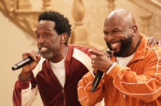 Shawn Stockman and Wanya Morris of Boyz II Men on Live in Front of a Studio Audience