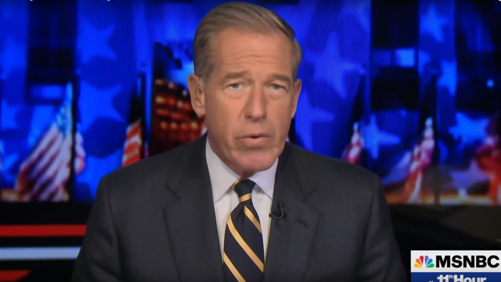 Brian Williams signs off The 11th Hour