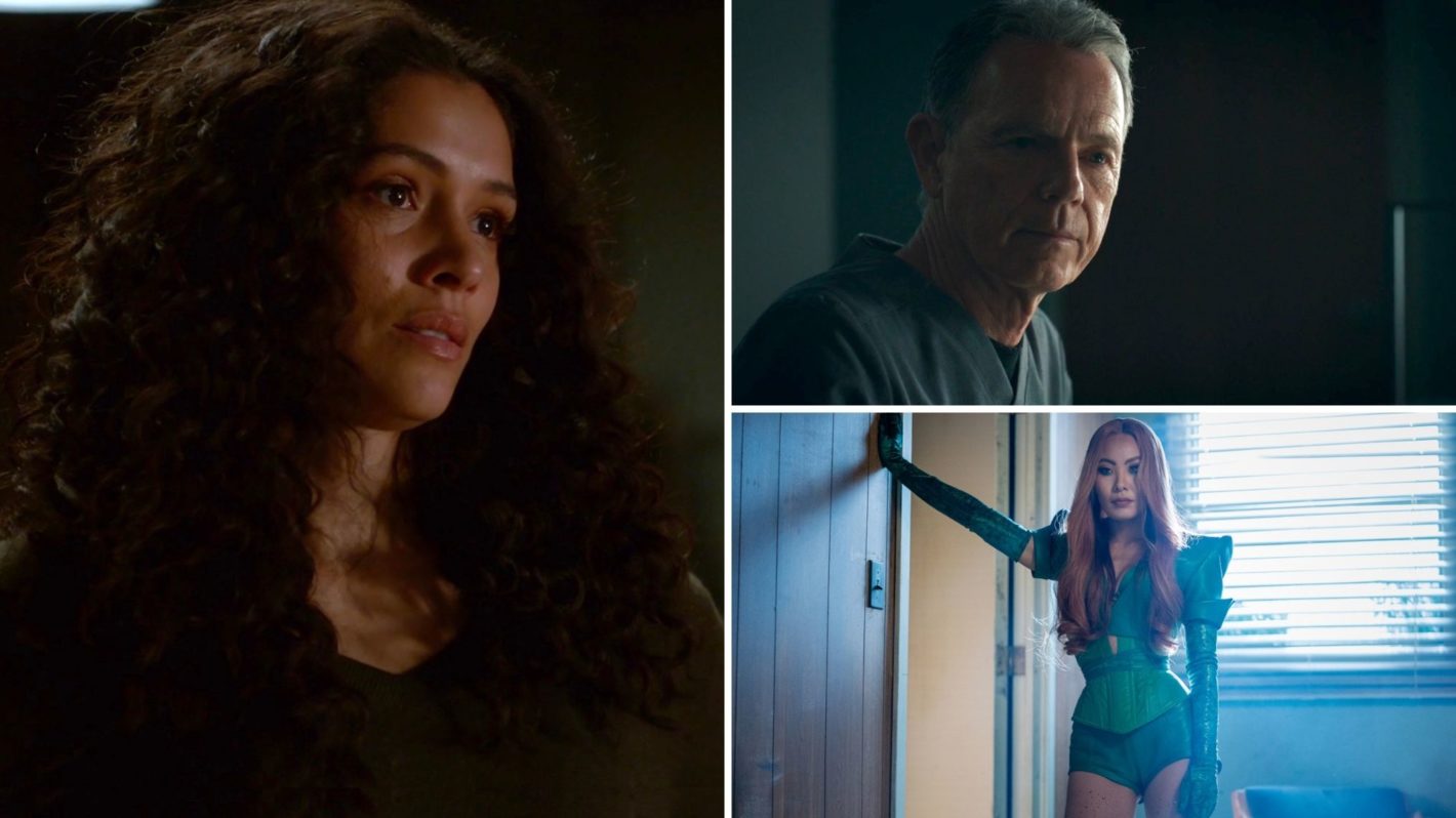 Miranda Rae Mayo in Chicago Fire, Bruce Greenwood in The Resident, Nicole Kang in Batwoman