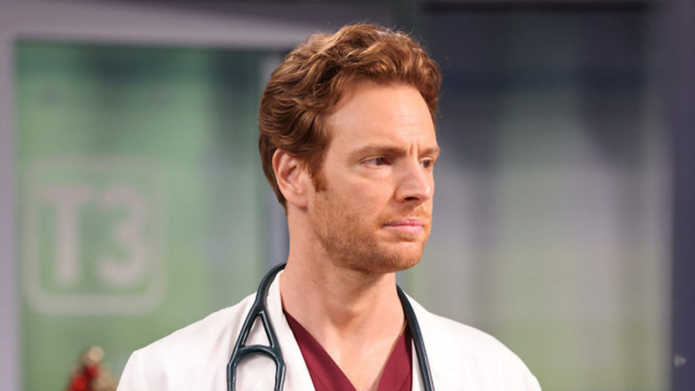 Nick Gehlfuss as Dr. Will Halstead in Chicago Med