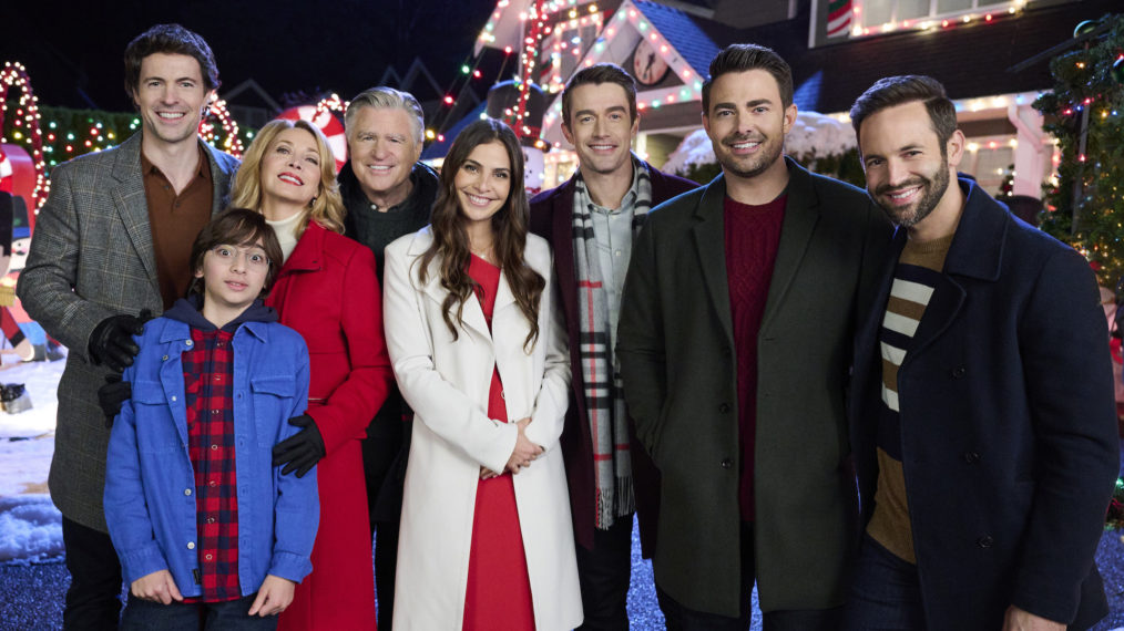 The Cast of The Christmas House 2: Deck Those Halls
