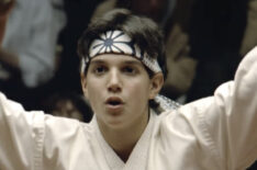 Ralph Macchio as Daniel LaRusso in The Karate Kid