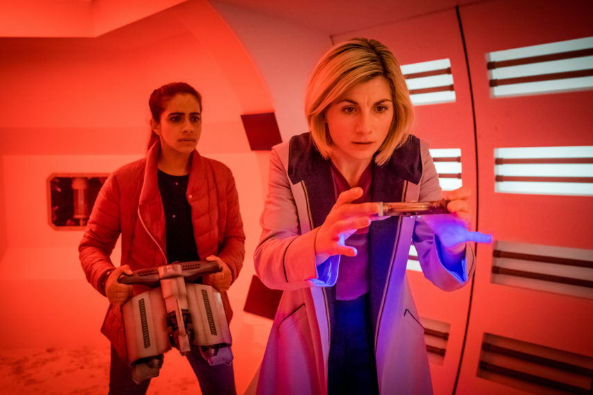 'Doctor Who,' Mandip Gill as Yaz, Jodie Whittaker as The Doctor, Season 11, Episode 5
