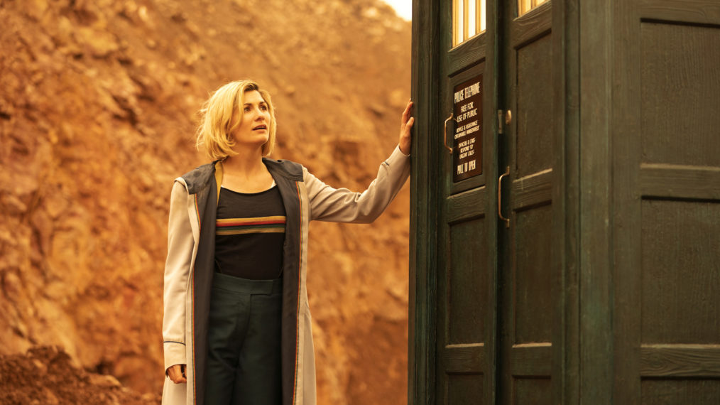 Jodie Whittaker as The Doctor in Doctor Who