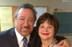 Eddie Mekka with Cindy Williams