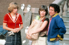 Penny Marshall, Cindy Williams, and Eddie Mekka in 'Laverne & Shirley'