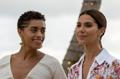 Kiara Barnes and Roselyn Sánchez in Fantasy Island