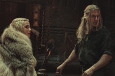 Freya Allan and Henry Cavill in The Witcher Season 2 Episode 2