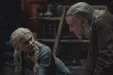 Freya Allan and Kim Bodnia in The Witcher - Season 2
