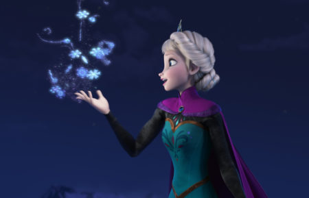 Idina Menzel as Elsa in Frozen