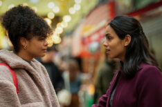 Georgina Campbell and Lydia West in Suspicion