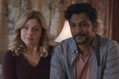 Rose McIver and Utkarsh Ambudkar in Ghosts - Season 1