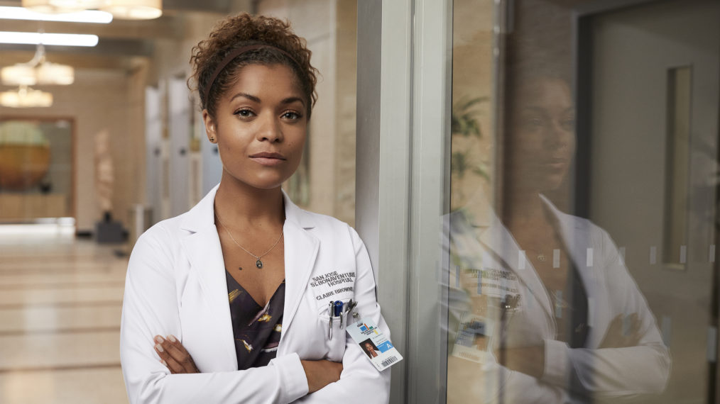 Antonia Thomas as Dr. Claire Browne in The Good Doctor