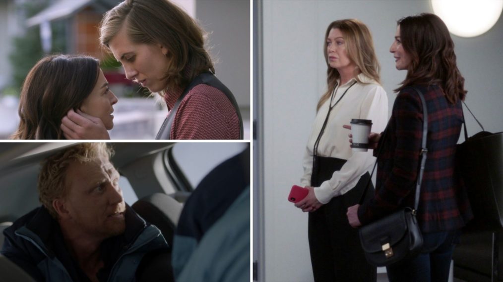 Caterina Scorsone, ER Fightmaster, Kevin McKidd, Ellen Pompeo in Grey's Anatomy