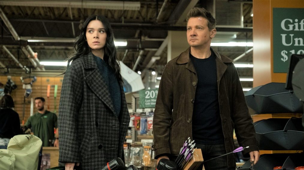 Hawkeye Season 1 Hailee Steinfeld and Jeremy Renner