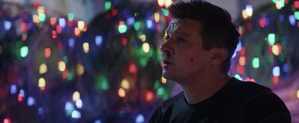 jeremy renner as clint barton, hawkeye