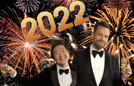 Joel McHale and Ken Jeong New Year's Eve Toast and Roast