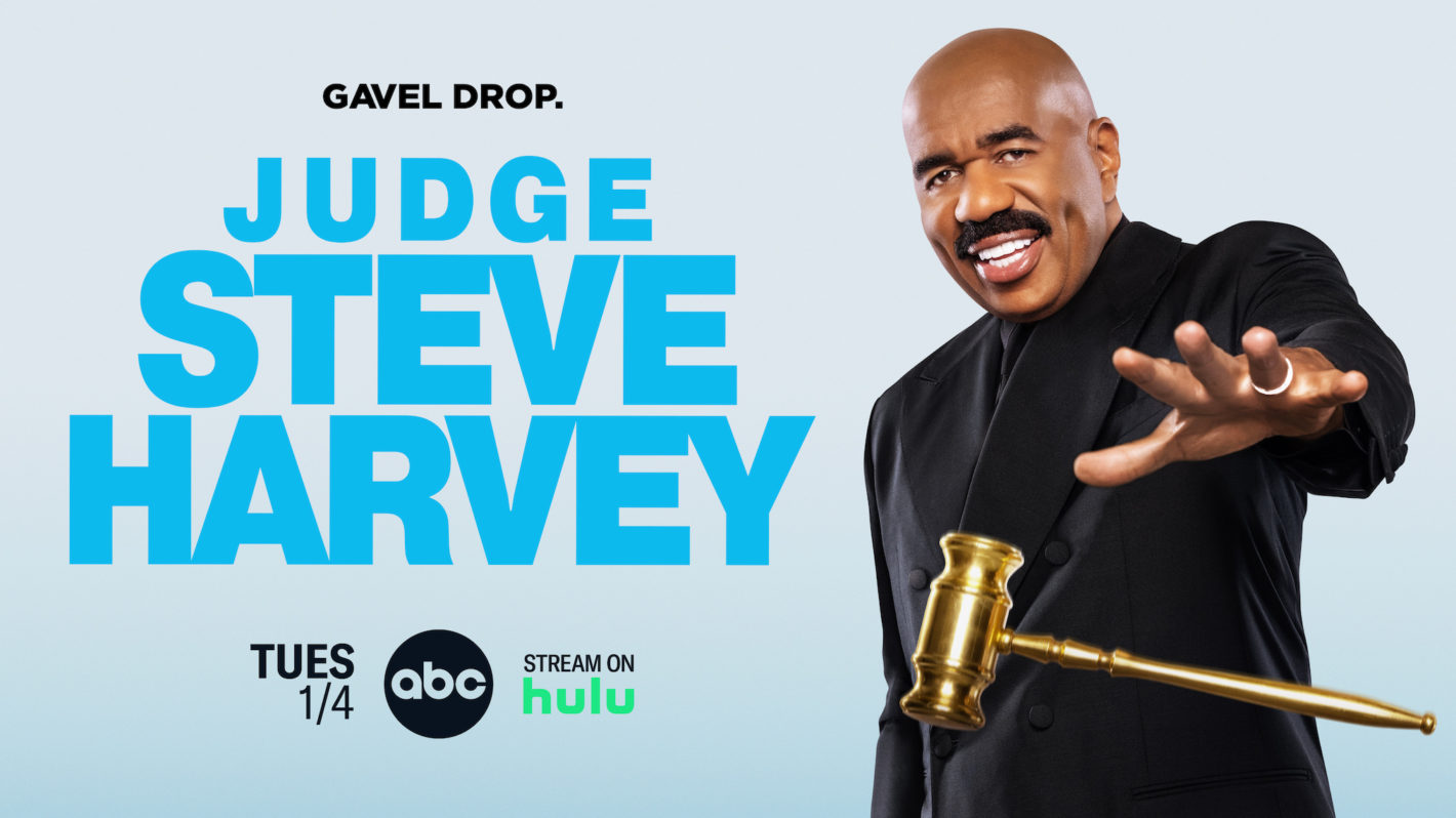 First Look 'Judge Steve Harvey' Is Ready to Drop the Gavel (PHOTO)