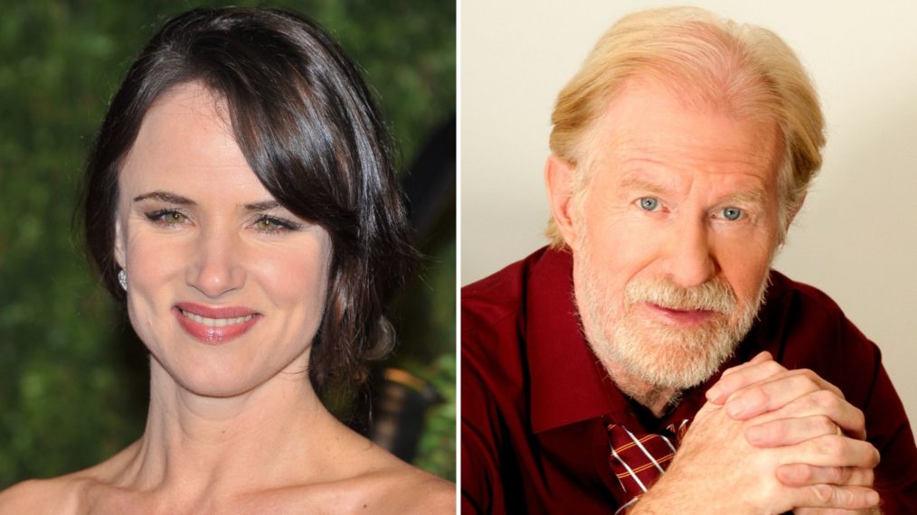 Juliette Lewis and Ed Begley Jr.