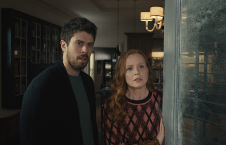 Toby Kebbell and Lauren Ambrose in Servant