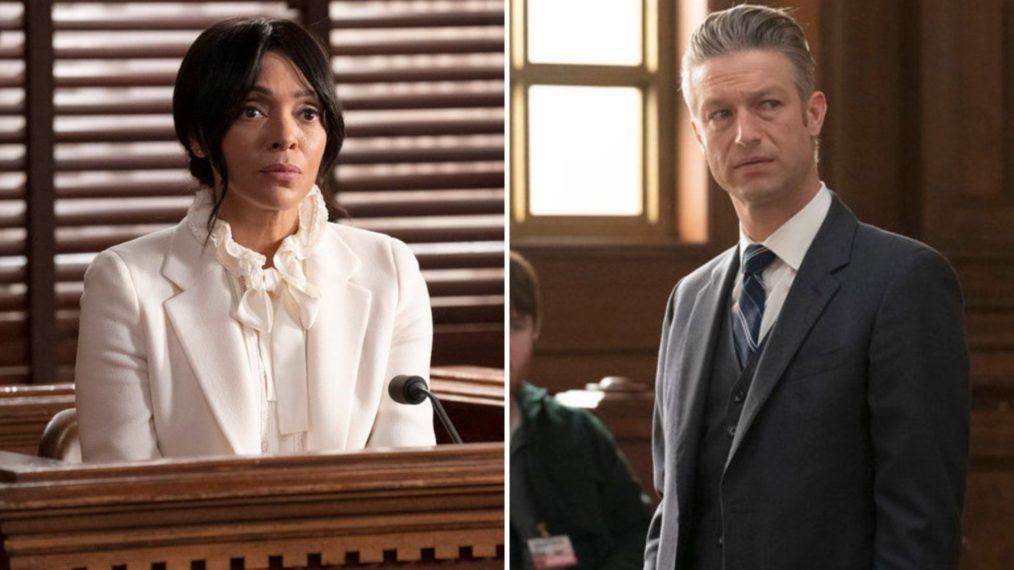 Tamara Taylor as Angela Wheatley, Peter Scanavino as ADA Sonny Carisi in Law & Order SVU