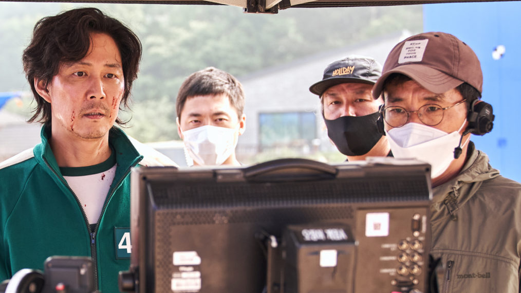 Lee Jung-jae and Hwang Dong-hyuk Squid Game