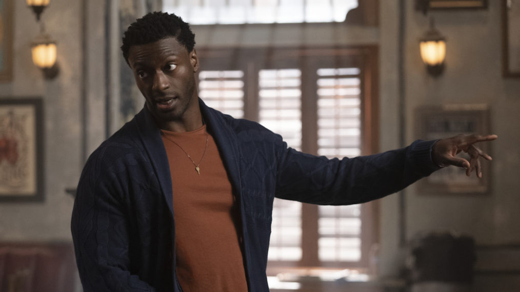 Aldis Hodge as Alec Hardison in Leverage Redemption