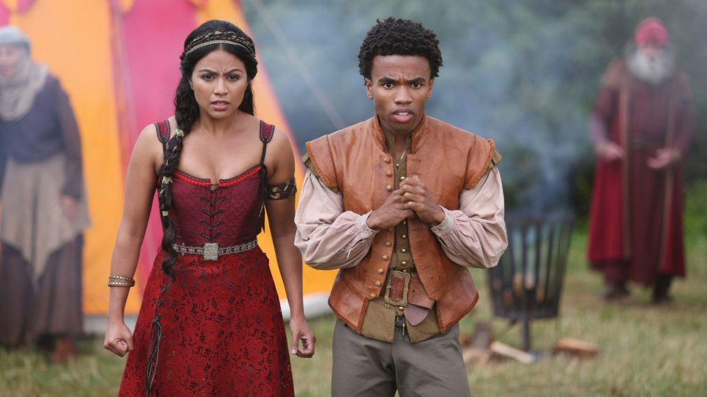 Karen David and Luke Youngblood in Galavant