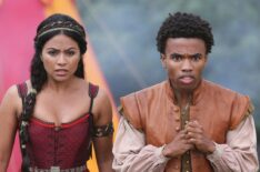 Karen David and Luke Youngblood in Galavant