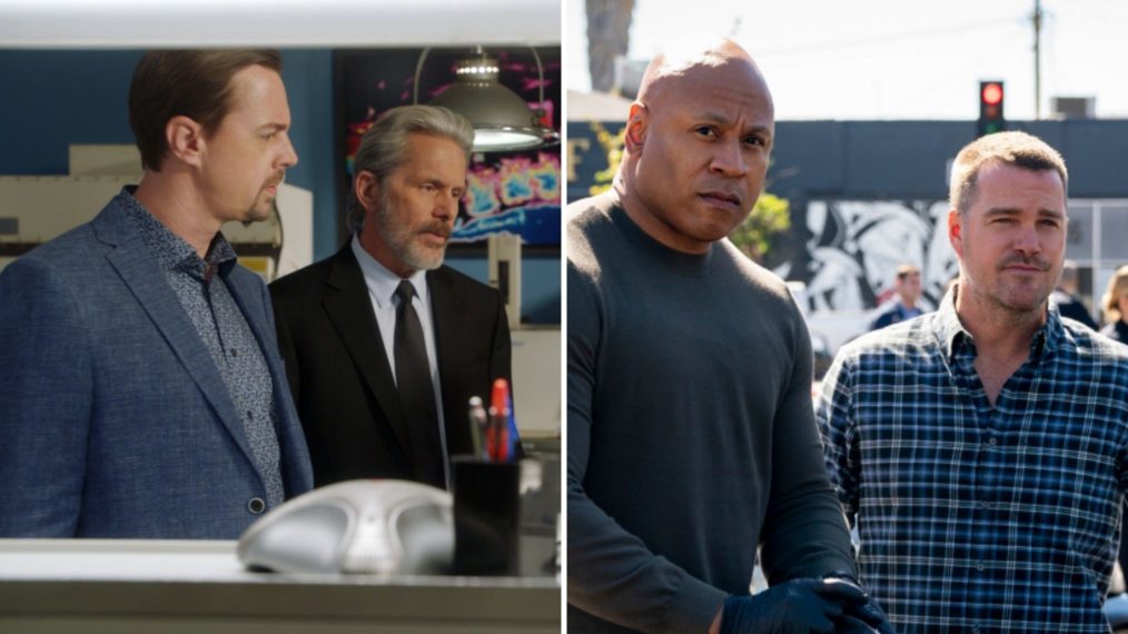 Sean Murray, Gary Cole in NCIS, LL Cool J, Chris O'Donnell in LA