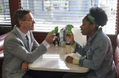 NCIS - Brian Dietzen as Medical Examiner Dr. Jimmy Palmer, Diona Reasonover as Forensic Specialist Kasie Hines