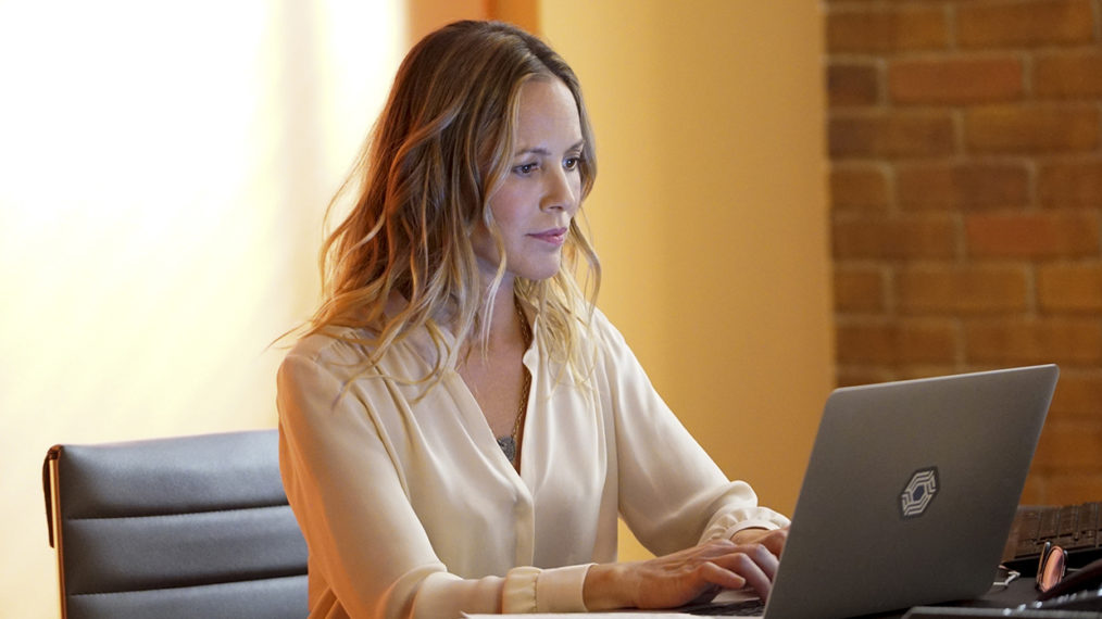 Maria Bello in NCIS - 'Fake It ‘Til You Make It,' Season 15, Episode 5