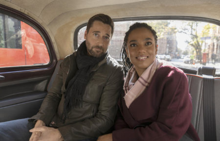 Ryan Eggold as Dr. Max Goodwin, Freema Agyeman as Dr. Helen Sharpe in New Amsterdam