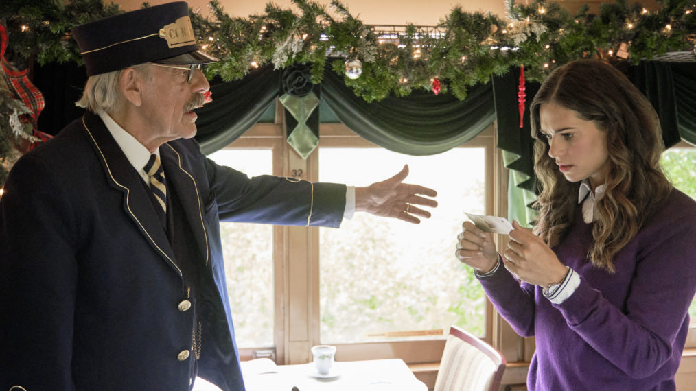 Christopher Lloyd, Lyndsy Fonseca in Next Stop, Christmas